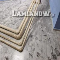Κατέρρευσαν σωλήνες σε σχολείο στη Στυλίδα