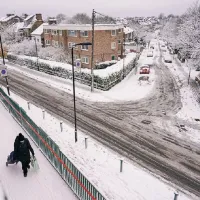 Χιόνια στη Βρετανία