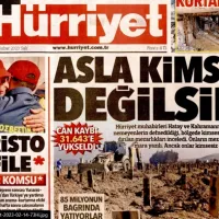 Το πρωτοσέλιδο της Hurriyet