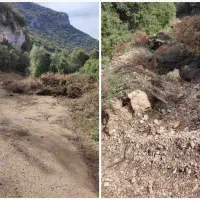 Κατολίσθηση στην Πρέβεζα