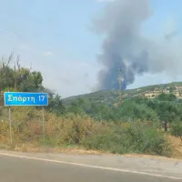 Φωτιά στο Πυρί Σπάρτης