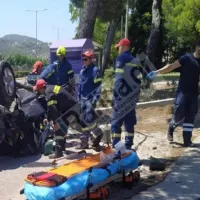 Τροχαίο στη Ραφήνα