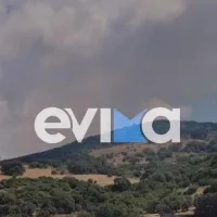 Φωτιά στην Κάρυστο