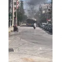 φωτιά λεωφορείο