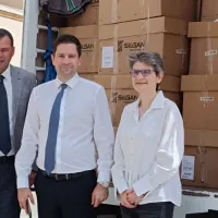Γεράσιμος Σιάσος με βοήθεια για τους πλημμυροπαθείς