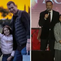 κοριτσάκι στο πλευρό του Χάρη Δούκα