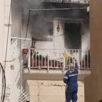 Φωτιά στην Ερμούπολη