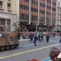 Παρέμβαση για την Παλαιστίνη στην παρέλαση