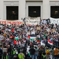 Αμερικανοί φοιτητές κατά του πολέμου στη Γάζα