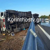 Τροχαίο στην Πατρών-Κορίνθου