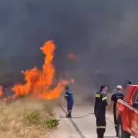 Φωτιά στη Βάρη