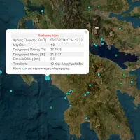 ισχυρός σεισμός