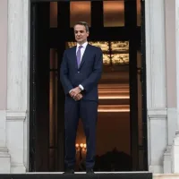 Μητσοτάκης στο Μαξίμου
