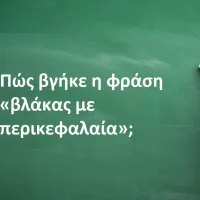 Bλάκας με περικεφαλαία