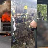 Φωτιά σε λεωφορείο στην Ταϊλάνδη