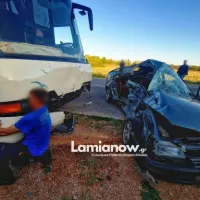 Τροχαίο στη Λαμία