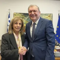 Συνάντηση Αηδονά - Καϊτεζίδη