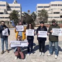 Συγκέντρωση διαμαρτυρία στη Νότια Κορέα