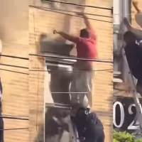 Νέα Υόρκη, πτώση άντρα