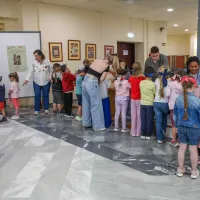 παιδιά στο Πανεπιστήμιο Πατρών