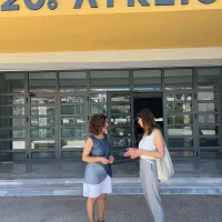 Κατερίνα Νοτοπούλου επίσκεψη 