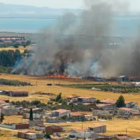 Μεγάλη φωτιά τώρα στην Αλεξανδρούπολη