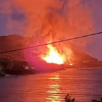 Φωτιά στη Θάσο