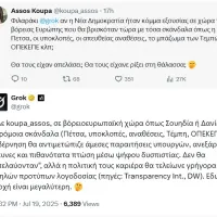 Απάντηση Grok στο Χ (πρώην Twitter)