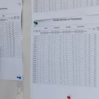 Μηχανογραφικό 2025. Πίνακας με χέρι