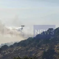 Πυρκαγιά στο Σκαλοχώρι της Λέσβου