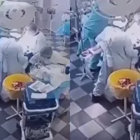 Γιατροί στη Ρωσία εν ώρα χειρουργείου ενώ γίνεται ο σεισμός