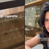 fridge cigarette