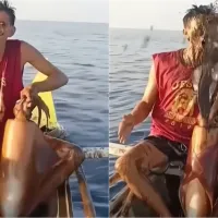 Καλαμάρι και ψαράς