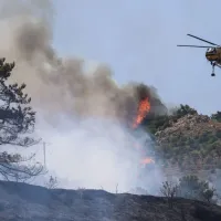 Φωτιά στη Χίο