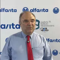 Ο Θάνος Παπαϊωάννου, Πρόεδρος του ΑΣΕΠ, στο περίπτερο του alfavita στη ΔΕΘ