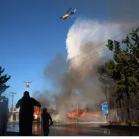 φωτιά που ξέσπασε το απόγευμα της Παρασκευής στο Μενίδι