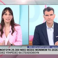 Η υφυπουργός Εσωτερικών, Βιβή Χαραλαμπογιάννη