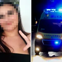 Θάνατος 16χρονης στο Γκάζι, κολάζ με τη φωτογραφία της και φωτογραφία ΕΚΑΒ