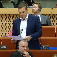 Ο Αλέξης Τσίπρας στο Συμβούλιο της Ευρώπης