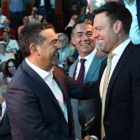 Στέφανος Κασσελάκης και Αλέξης Τσίπρας 