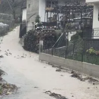 Κακοκαιρία στην Καλαμπάκα