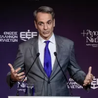 Ο πρωθυπουργός Κυριάκος Μητσοτάκης παρευρέθηκε στην εκδήλωση της Ένωσης Ελλήνων Εφοπλιστών