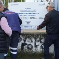 Πάτρα: Ο Πελετίδης ξήλωσε πινακίδες τραπεζών από σχολεία