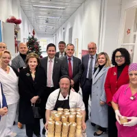 Επίσκεψη για ευχές στα Πανεπιστημιακά Νοσοκομεία ΑΡΕΤΑΙΕΙΟ, ΑΙΓΙΝΗΤΕΙΟ, ΕΥΓΕΝΙΔΕΙΟ