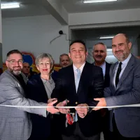  Εγκαίνια της Σ.Α.Ε.Κ. Περάματος από τον Υφυπουργό Παιδείας Κωνσταντίνο Βλάση