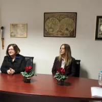 Η Σοφία Ζαχαράκη στην Κοζάνη