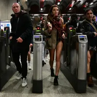 Χωρίς παντελόνια στο μετρό στο Λονδίνο