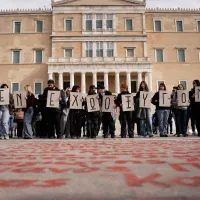 μαθητές για τα Τέμπη