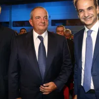 Κυριάκος Μητσοτάκης, Αντώνης Σαμαράς, Κώστας Καραμανλής