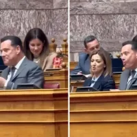 To viral περιστατικό στη Βουλή με τον Άδωνι Γεωργιάδη